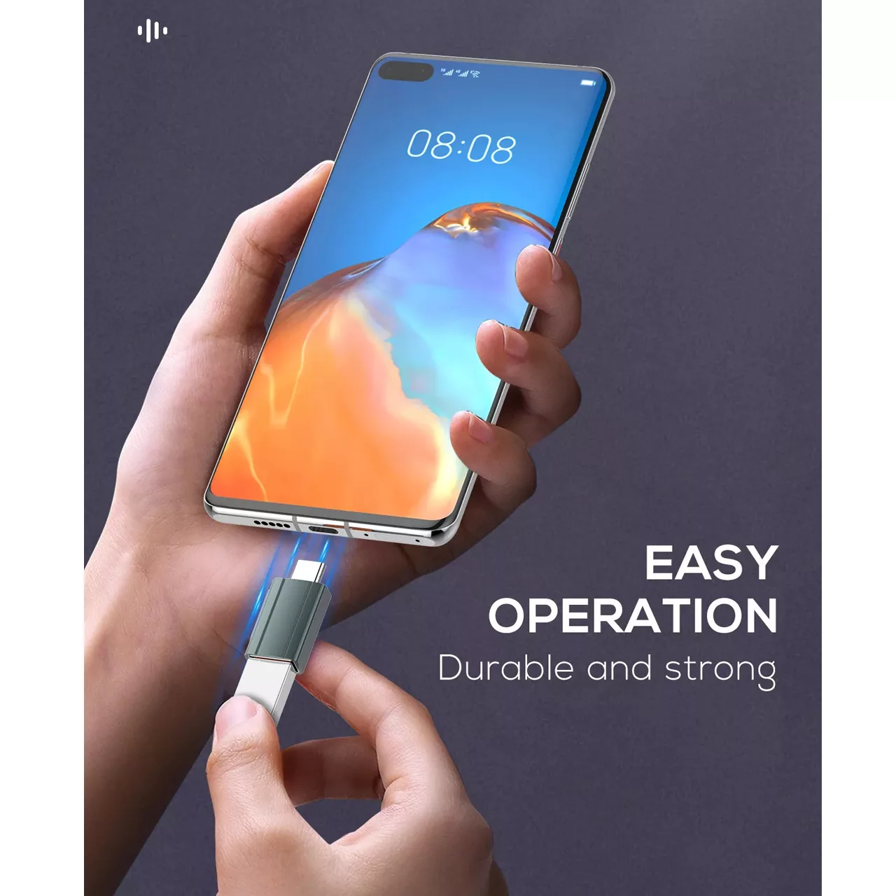 مبدل OTG USB به USB-C الدینیو مدل LC140 newpack