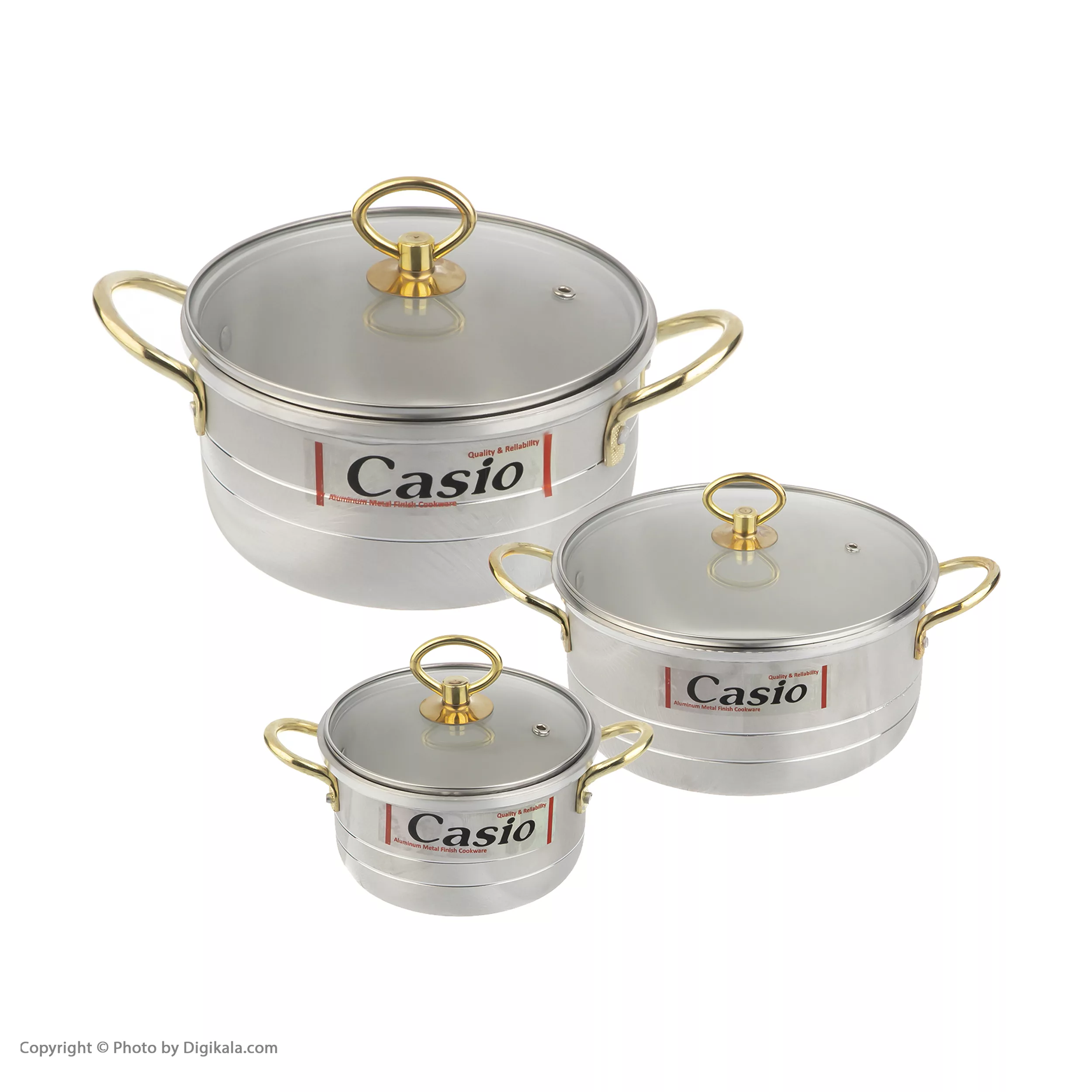 سرویس قابلمه 6 پارچه کاسیو کد 001