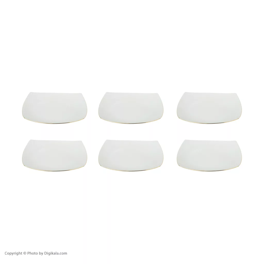 سرویس غذاخوری 30 پارچه چینی پردیس کاشان مدل پاریس کد 02