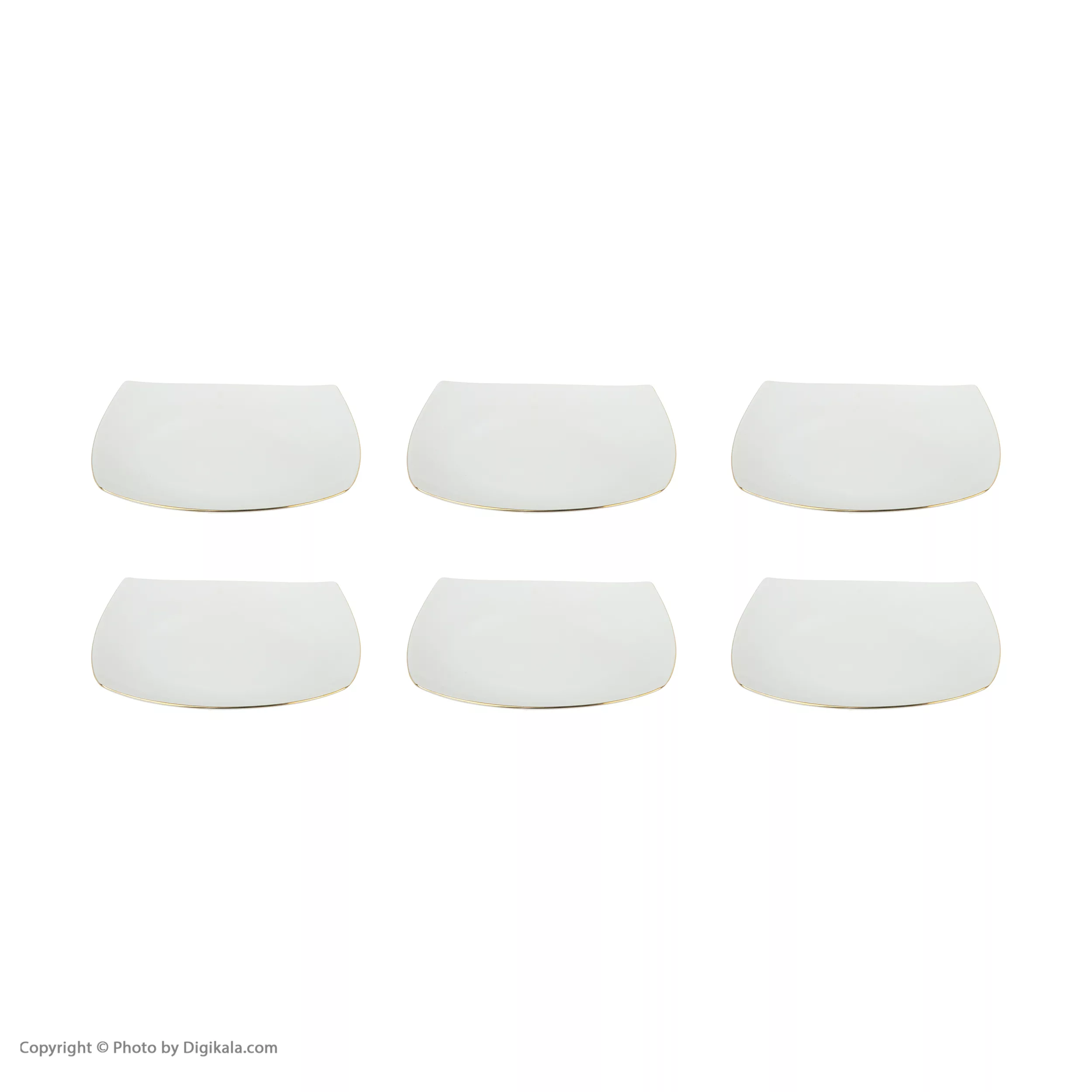 سرویس غذاخوری 30 پارچه چینی پردیس کاشان مدل پاریس کد 02