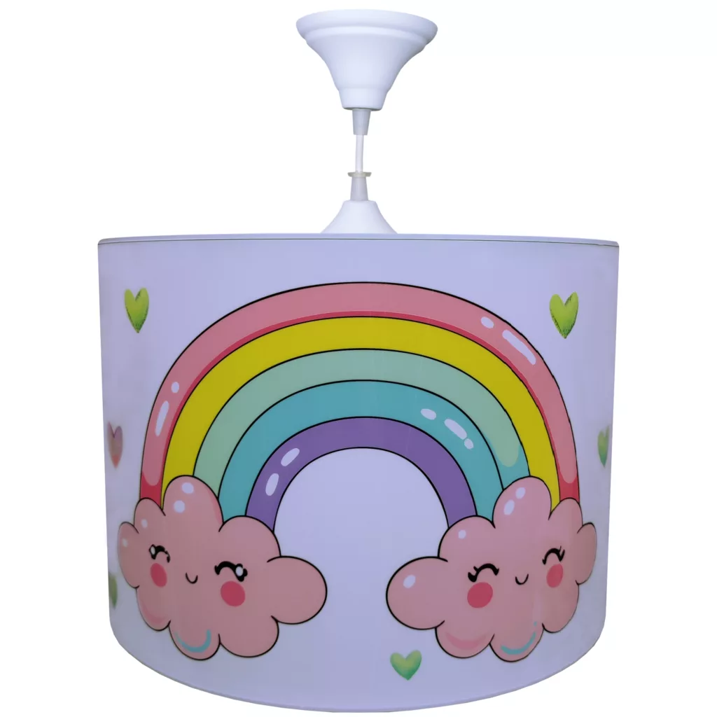 لوستر کودک مدل رنگین‌کمان