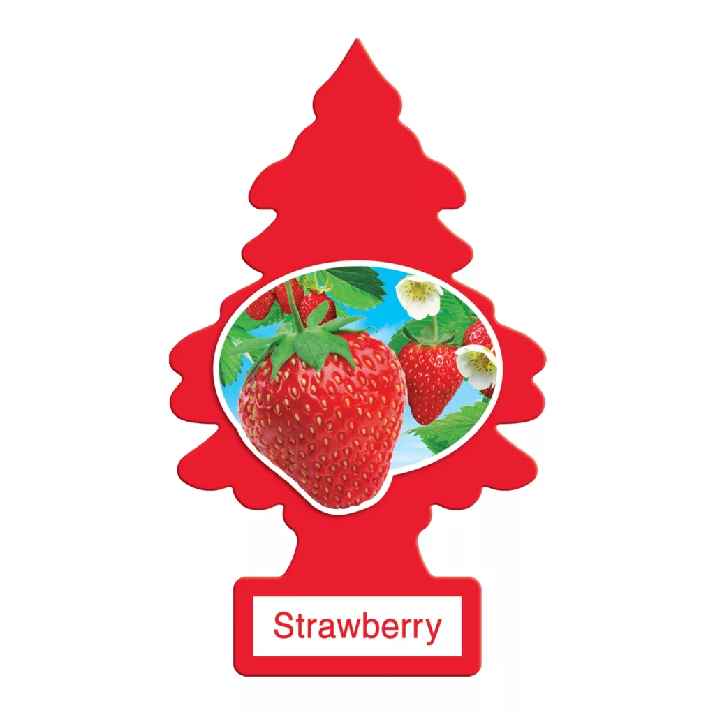 خوشبوکننده خودرو لیتل تریس مدل Trees رایحه Strawberry