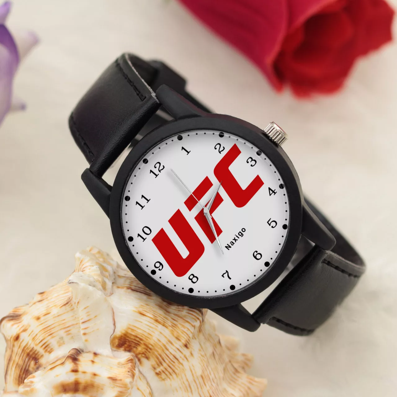 ساعت مچی عقربه ای ناکسیگو مدل UFC کد LF14237