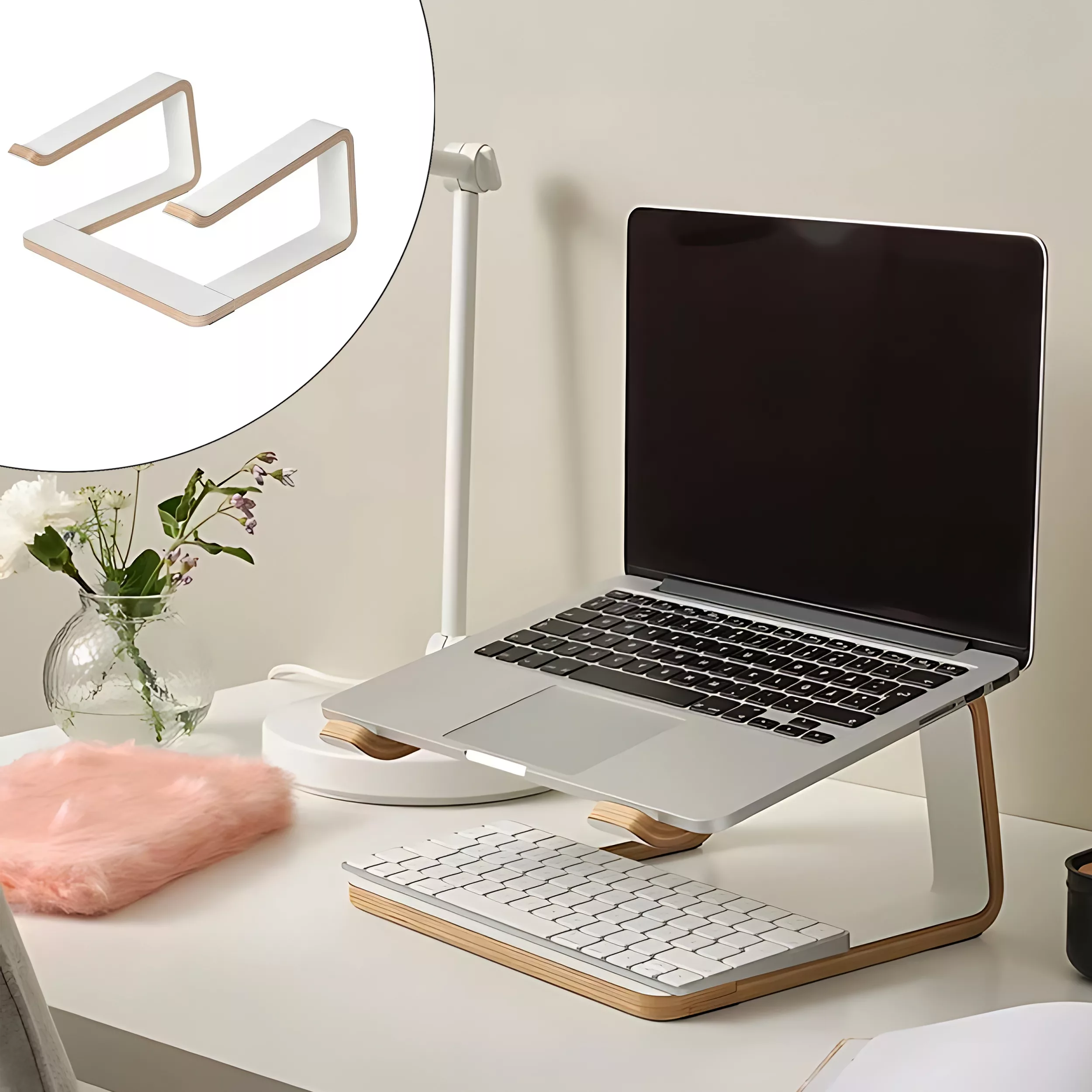 پایه نگهدارنده لپ تاپ ایکیا مدل STENERIK-NEW