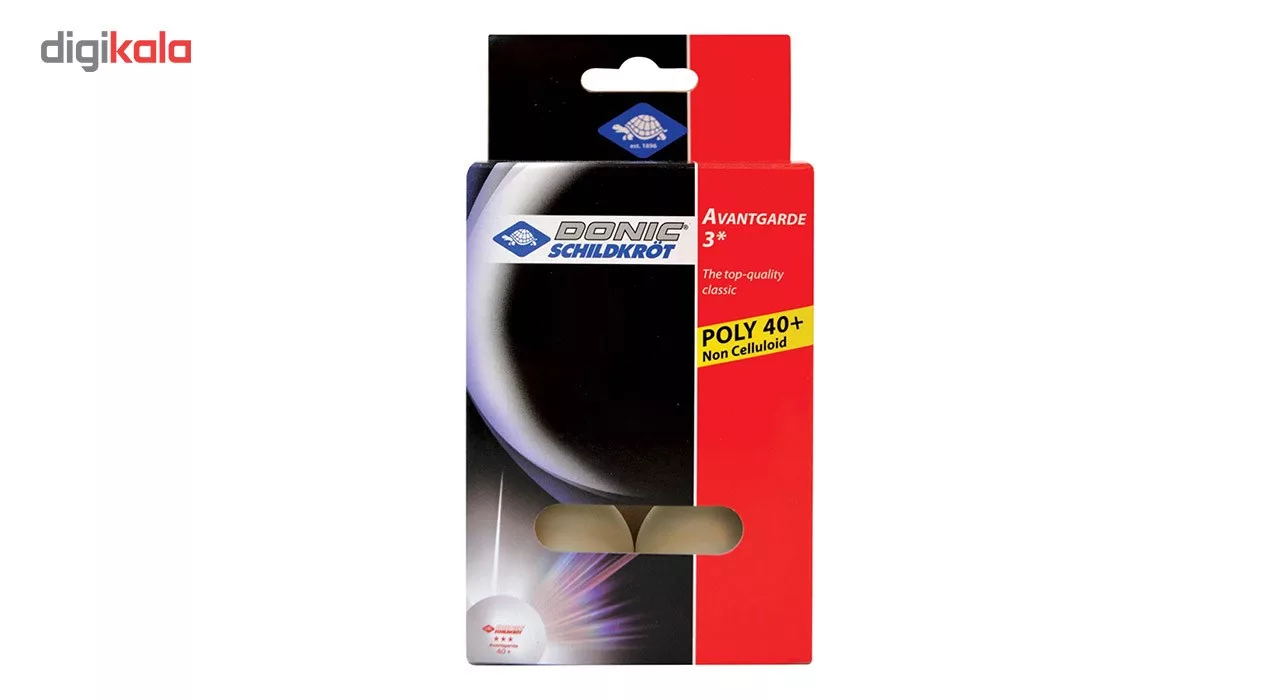 توپ پینگ پنگ دانیک شیلدکروت Avantgarde سه ستاره