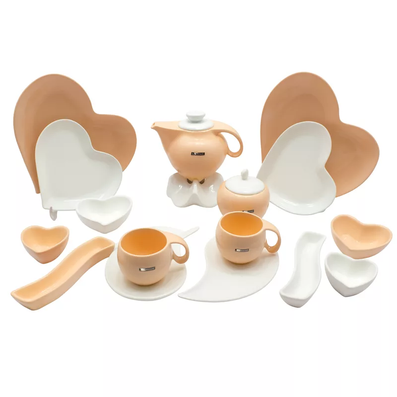 سرویس صبحانه‌خوری 19 پارچه 2 نفر آی سرام مدل  ریتا 4025