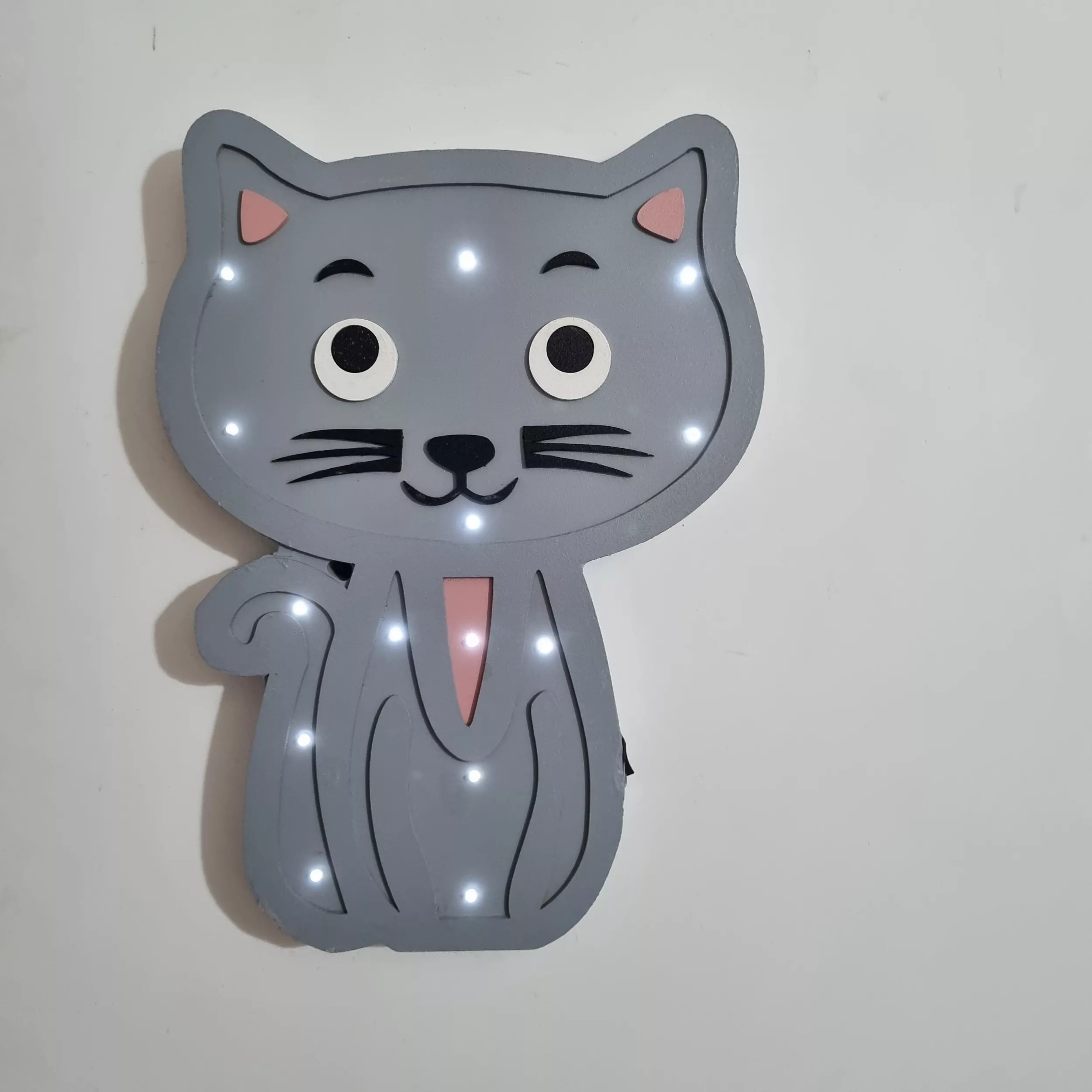 چراغ خواب اتاق کودک مدل گربه