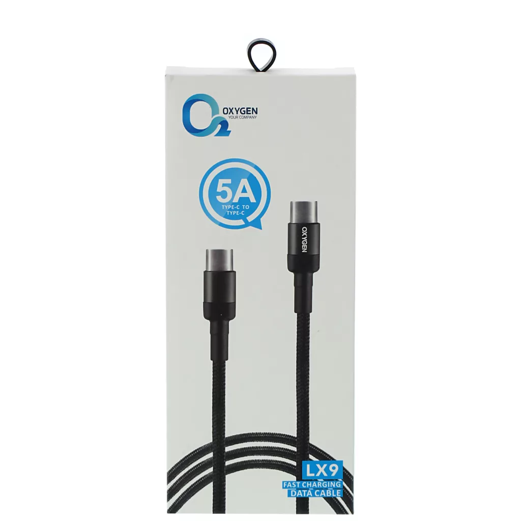 کابل USB-C اکسیژن مدل LX9 طول 1 متر