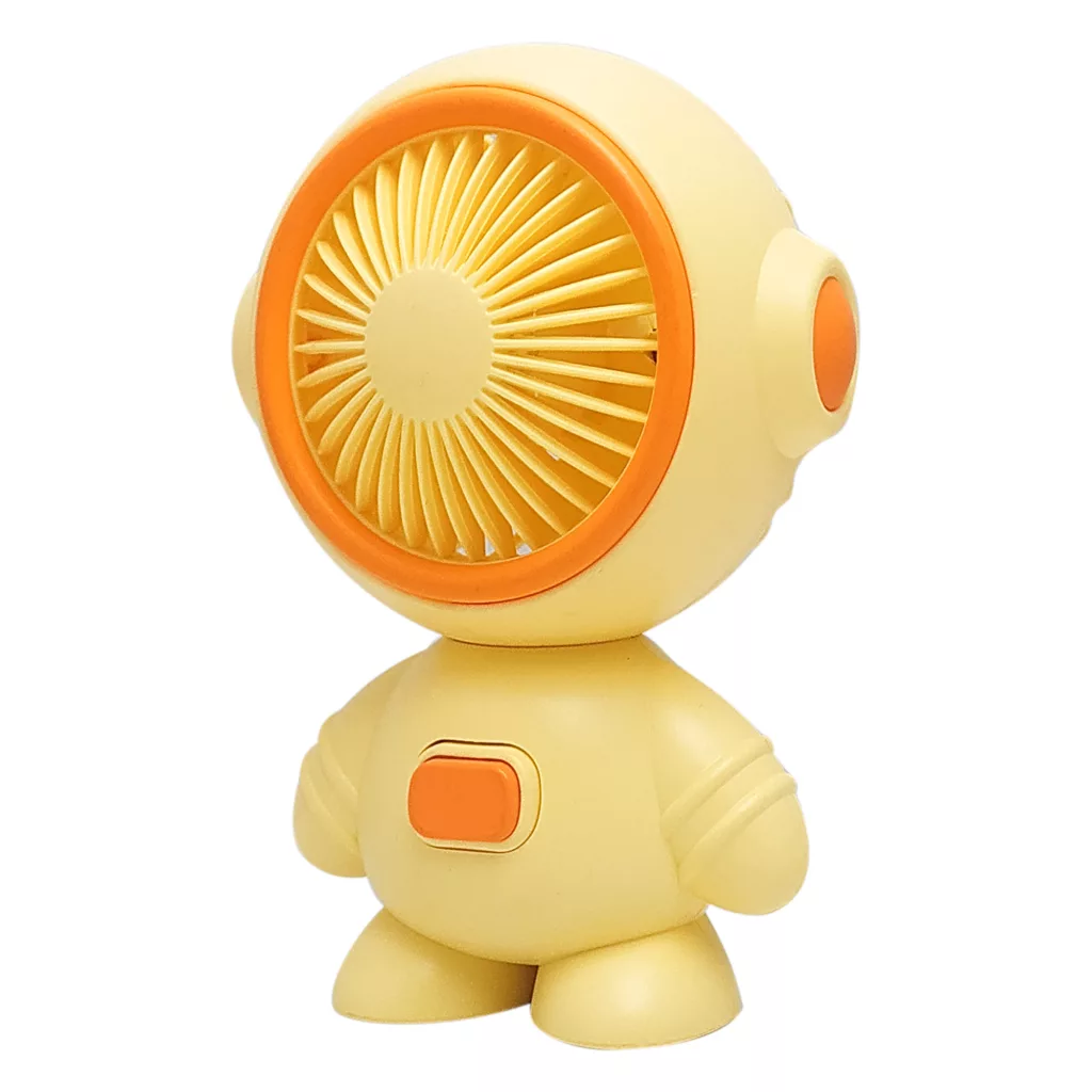 پنکه شارژی مدل ربات ظرفیت ۳۸۰ میلی آمپر ساعت