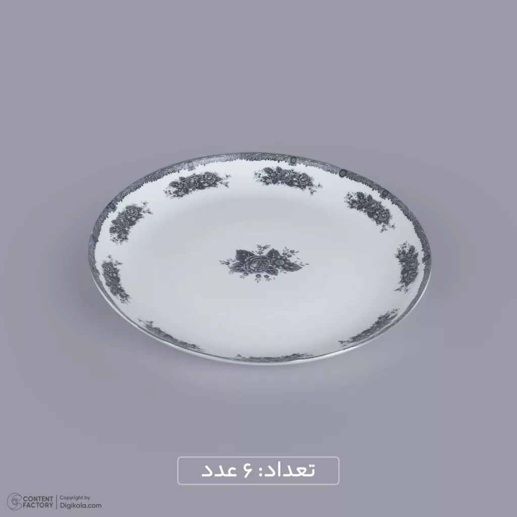 سرویس غذاخوری 26 پارچه 6 نفره گلدن اوپال مدل دیوالی طرح ونیز