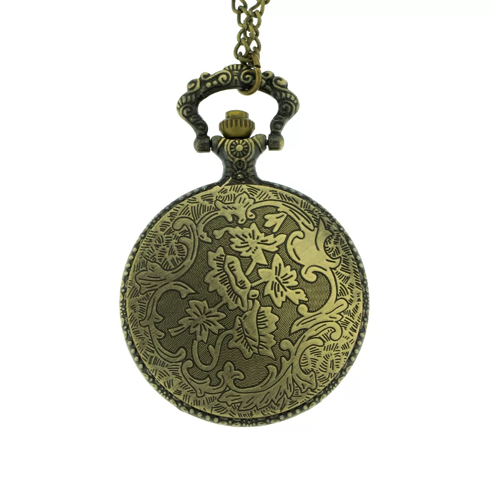 ساعت گردنبندی عقربه ای برانت مدل هری پاتر نماد گریفیندور