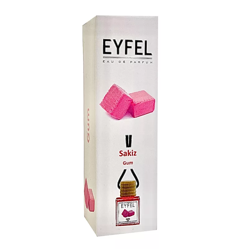 خوشبوکننده خودرو مدل آدامس و اقیانوس حجم 10 میلی لیتر مجموعه 2 عددی