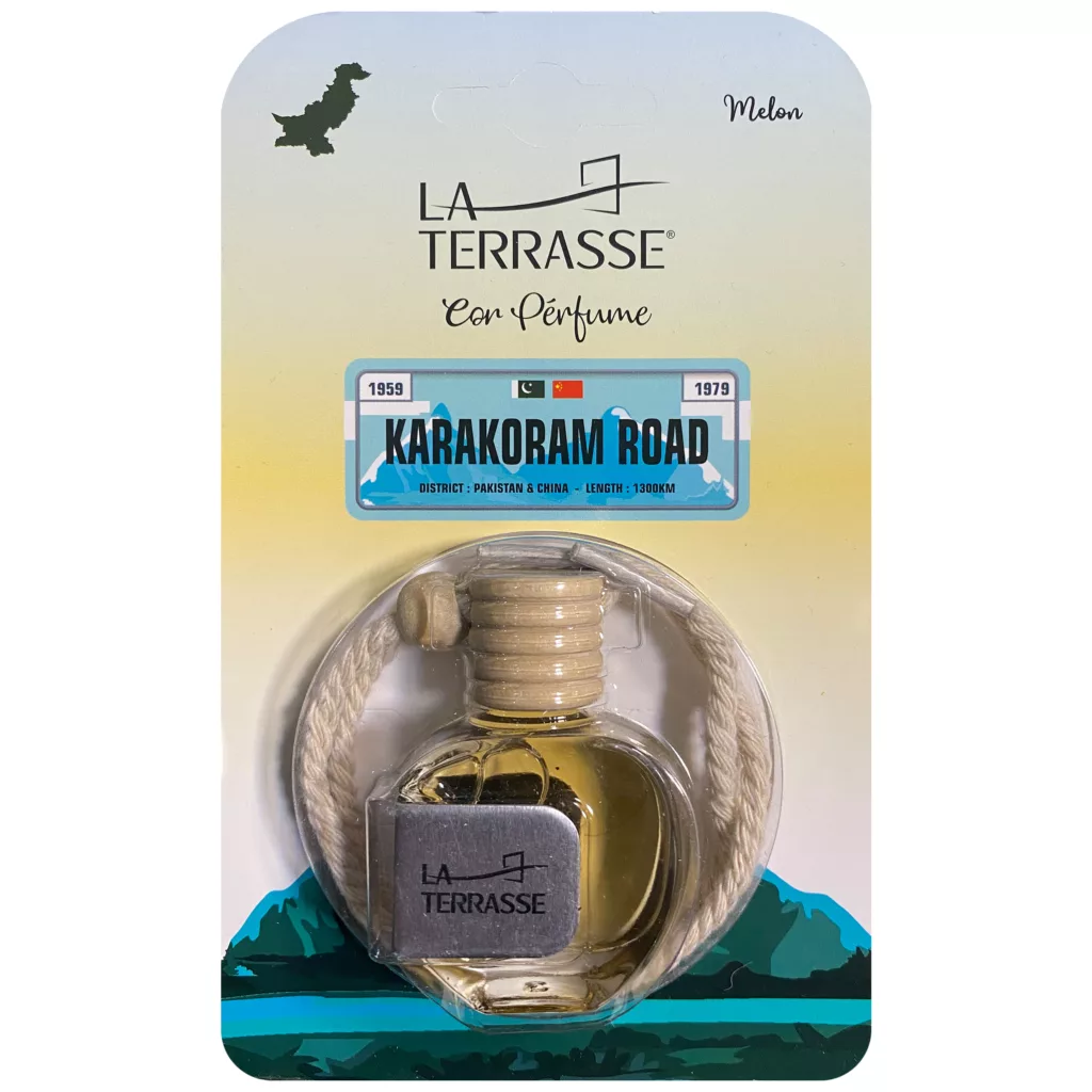 خوشبو کننده خودرو لاتراس مدل طالبی حجم 10 میلی لیتر