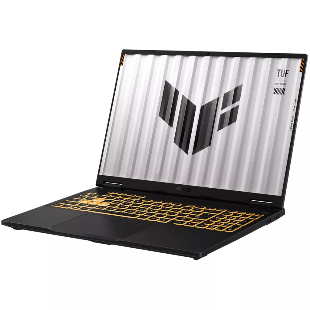 لپ تاپ 16 اینچی ایسوس مدل TUF Gaming F16 FX608JMR-RV030-i7 14650HX-16GB DDR5 5600MHz-512GB SSD-RTX5060 8GB-FHD 165Hz