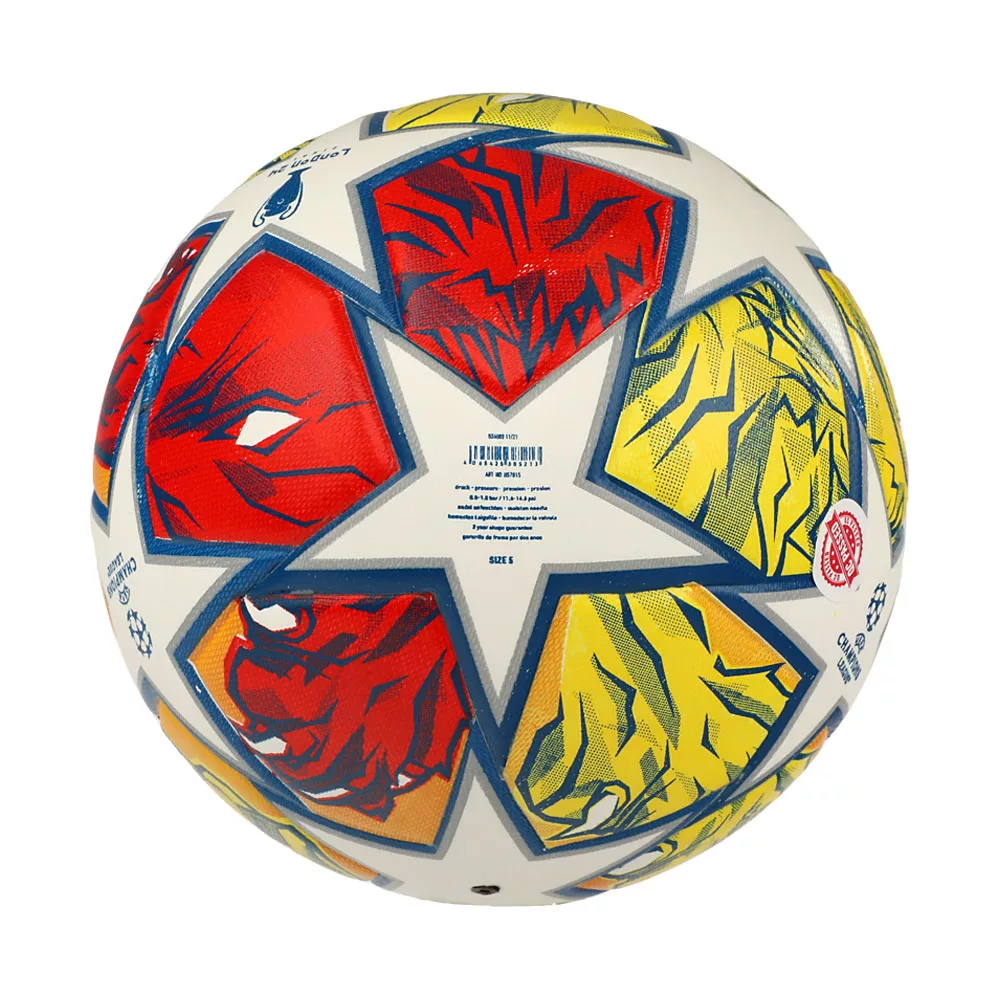 توپ فوتبال مدل چمپیونزلیگ چرمی 2024