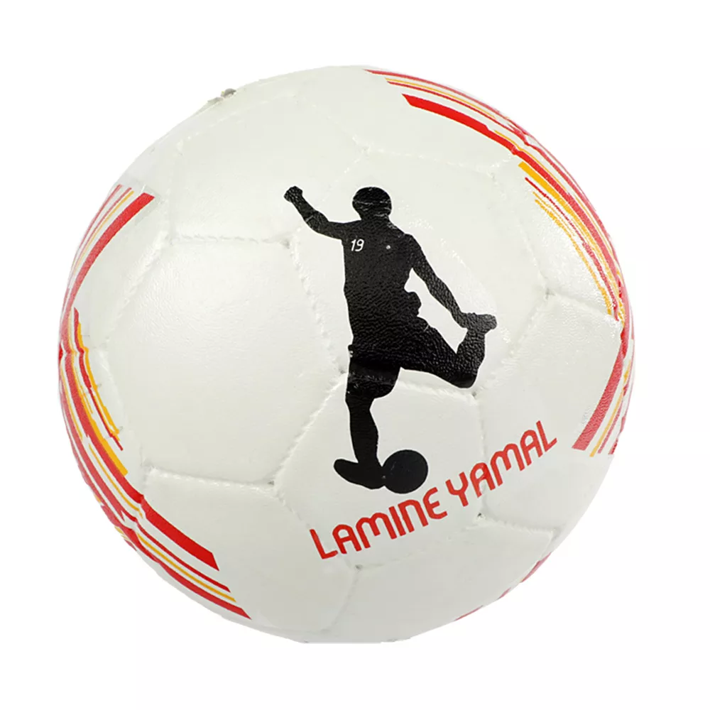 توپ فوتبال مدل لاستیکی لامین یامال