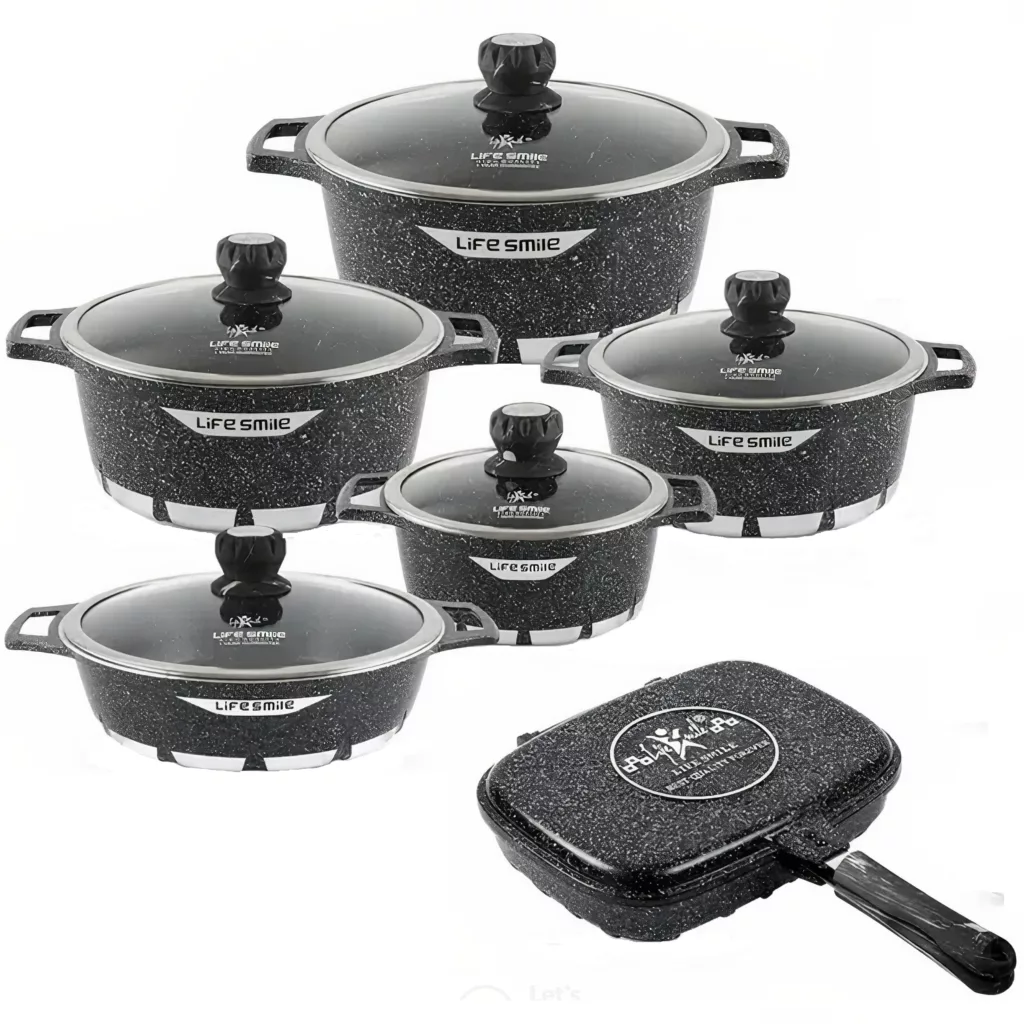 سرویس پخت و پز 12 پارچه لایف اسمایل مدل FLCM