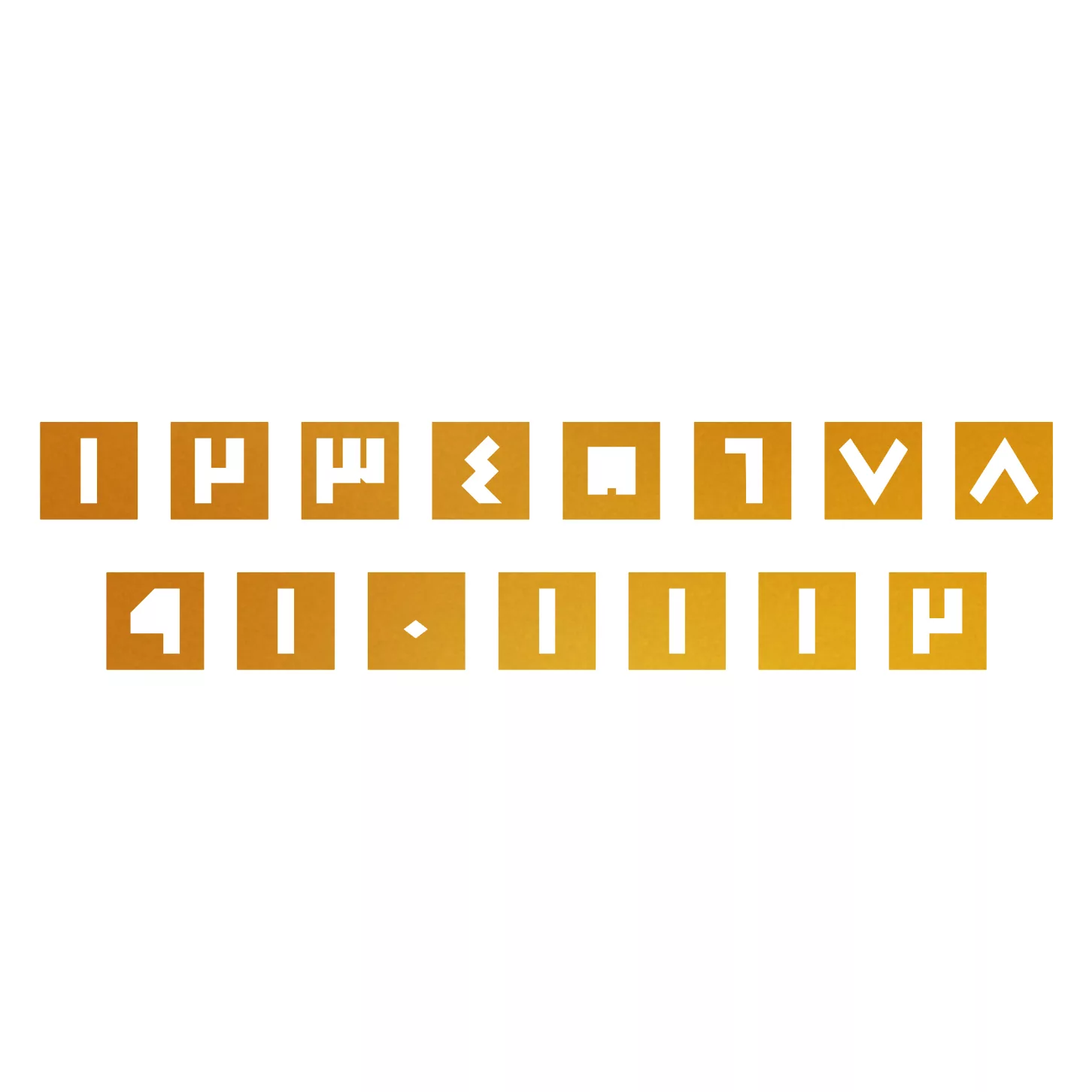 اعداد ساعت دیواری مدل پیکسلی 8cm کد C41-3 مجموعه 15 عددی