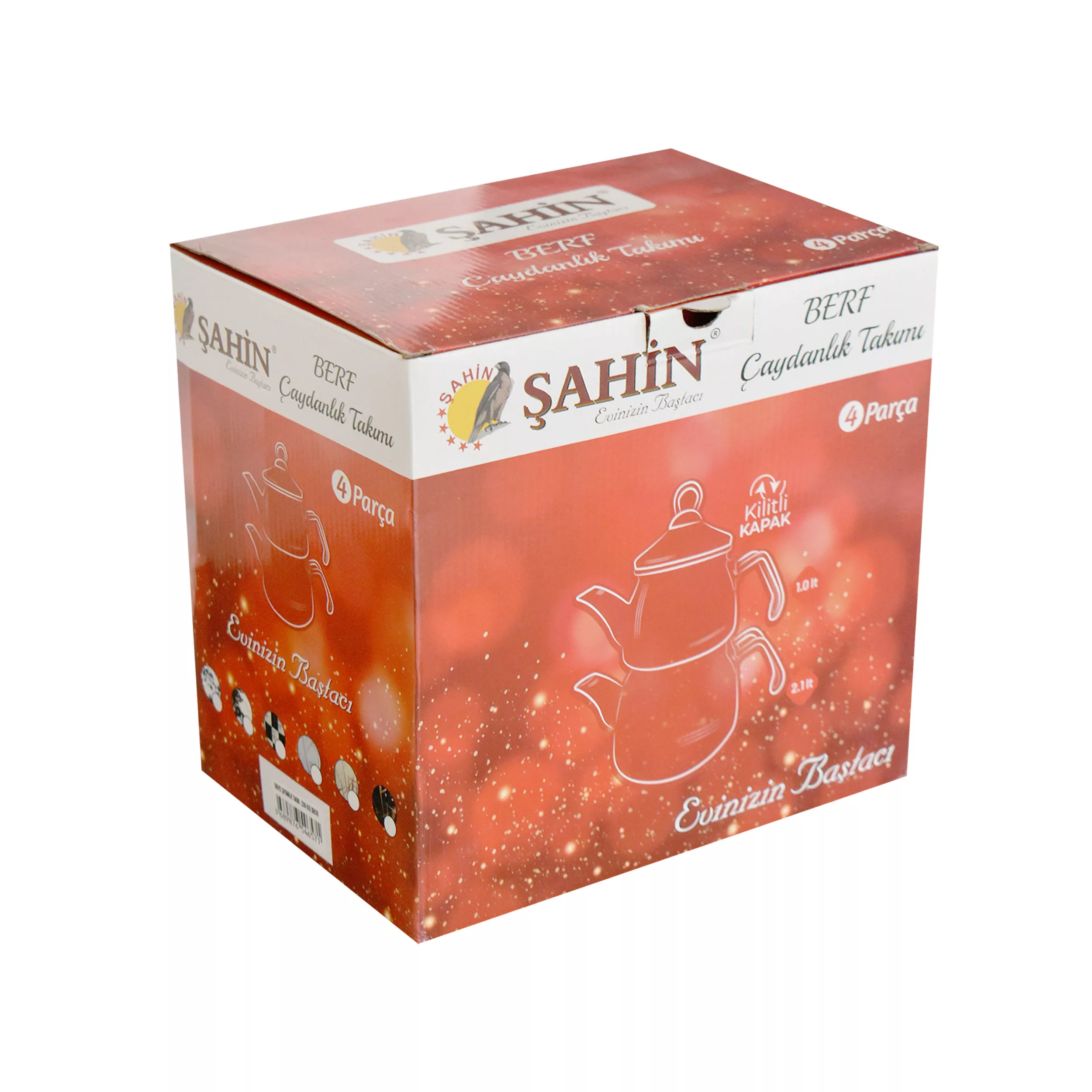 ست کتری و قوری شاهین مدل M - 63644