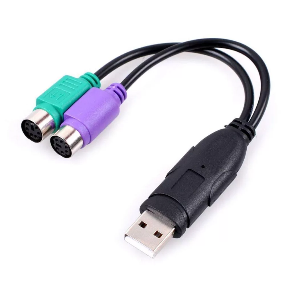 کابل تبدیل PS2 به USB کد P98 طول 0.3 متر