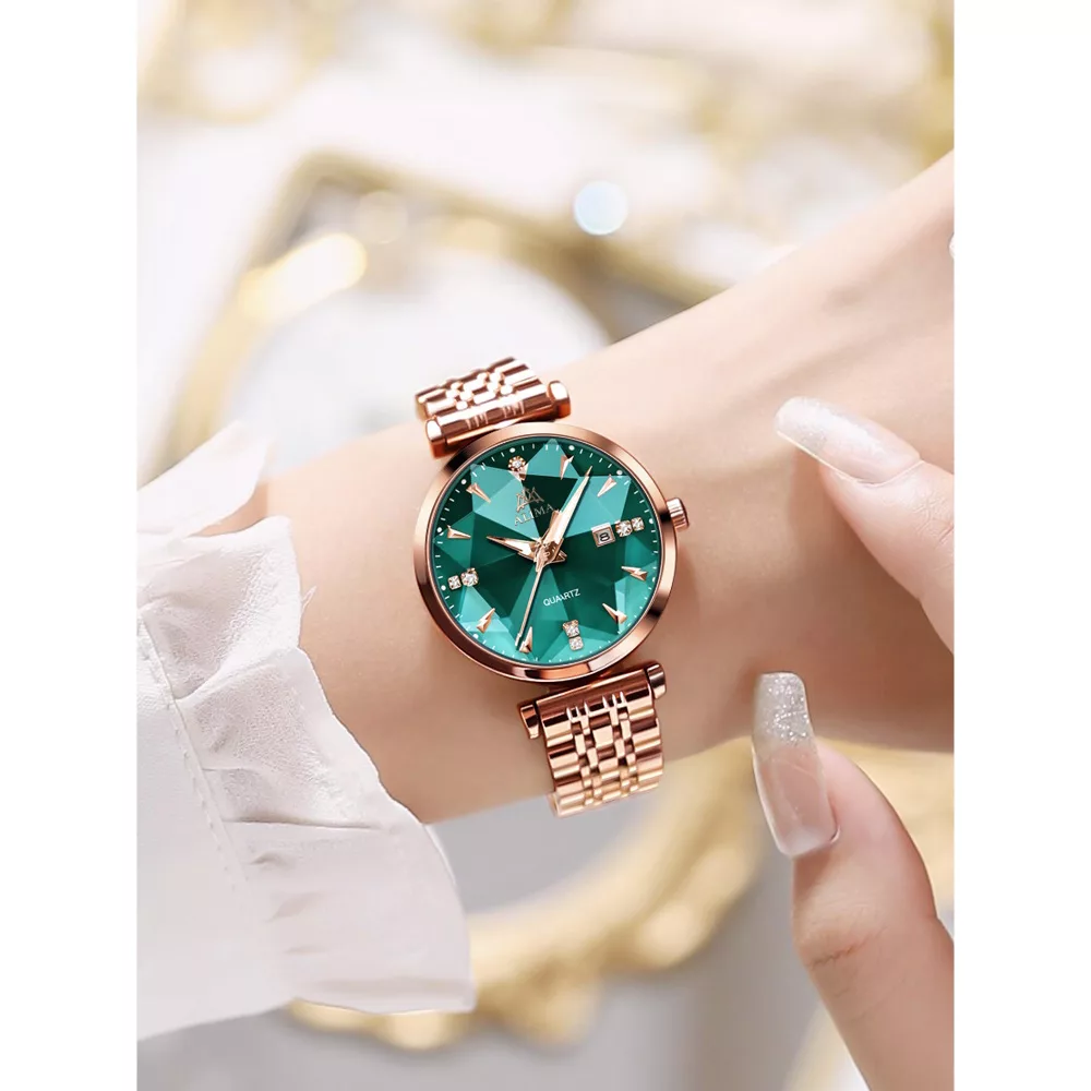 ساعت مچی عقربه‌ای کوارتز زنانه آلیما کد 7254G