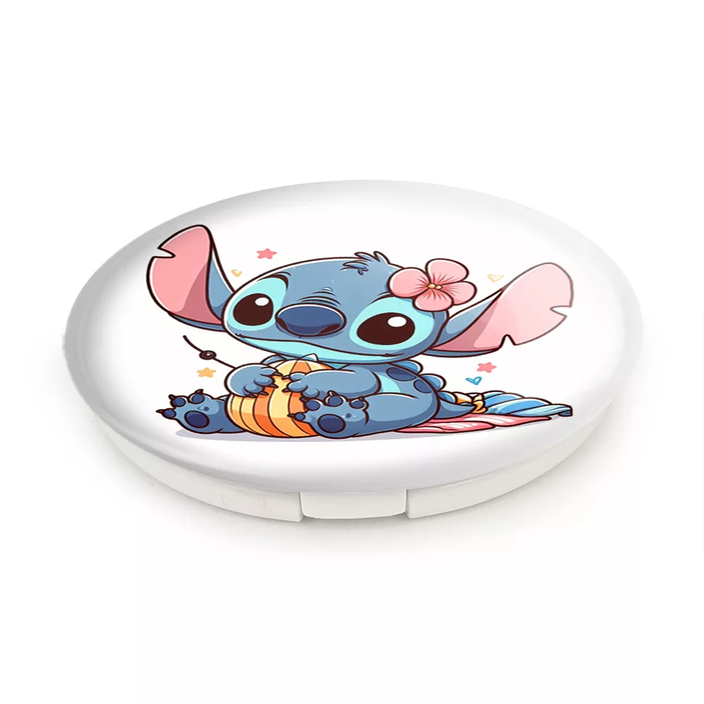 آینه جیبی خندالو طرح استیچ (Stitch) مدل تاشو کد 37198