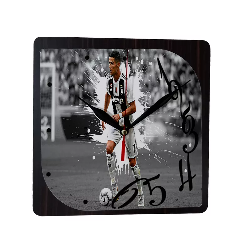 ساعت دیواری طرح کریس رونالدو کد tr10