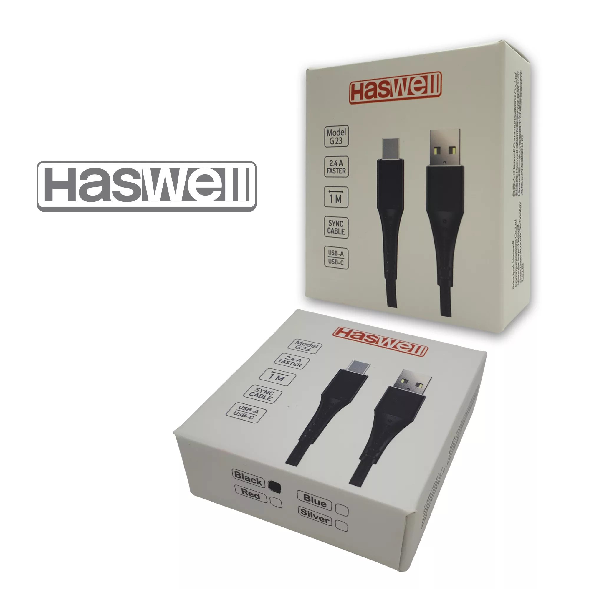 کابل تبدیل USB به USB-C هزول مدل G23 طول 1 متر