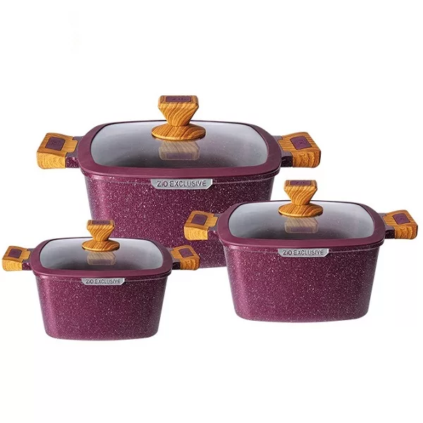 سرویس پخت و پز شش پارچه زیو مدل Z-8380-28