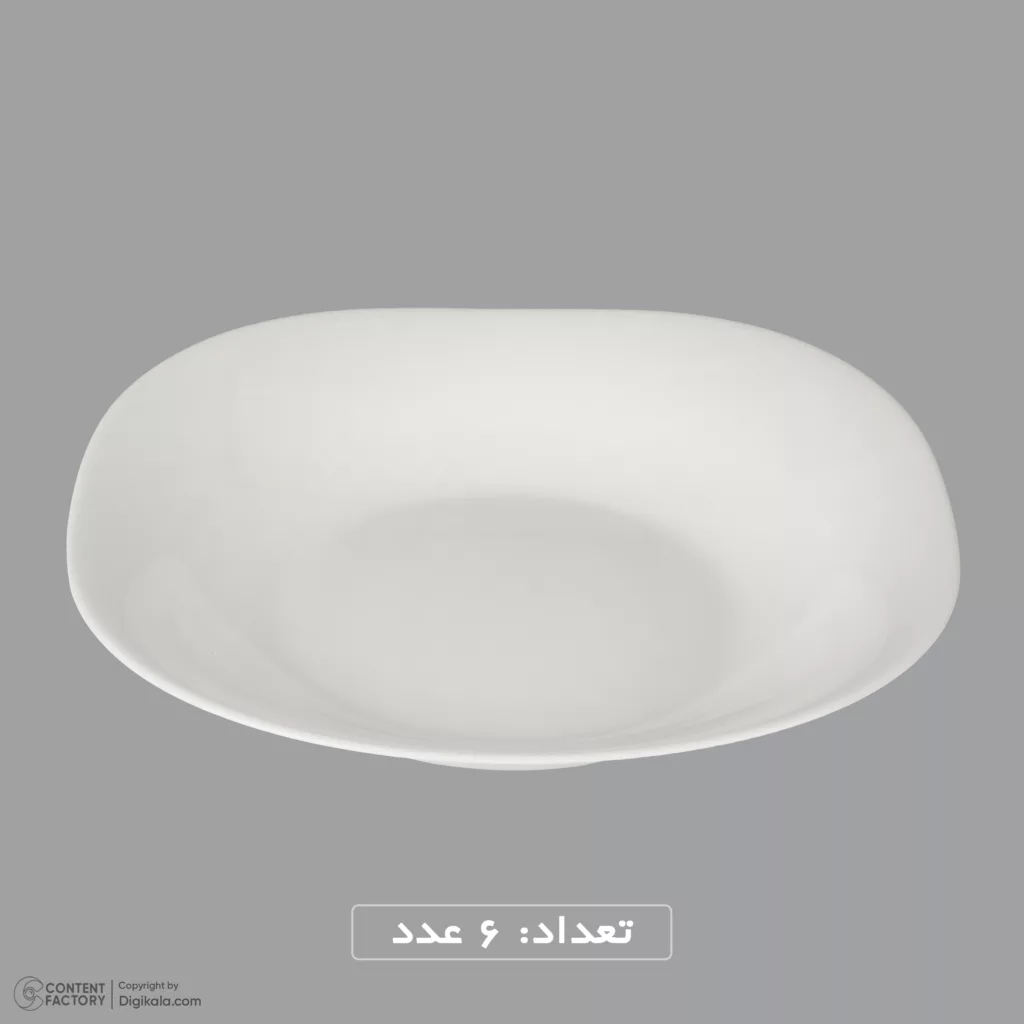 سرویس غذاخوری 26 پارچه 6 نفر دینو مدل چهارگوش کلاسیک