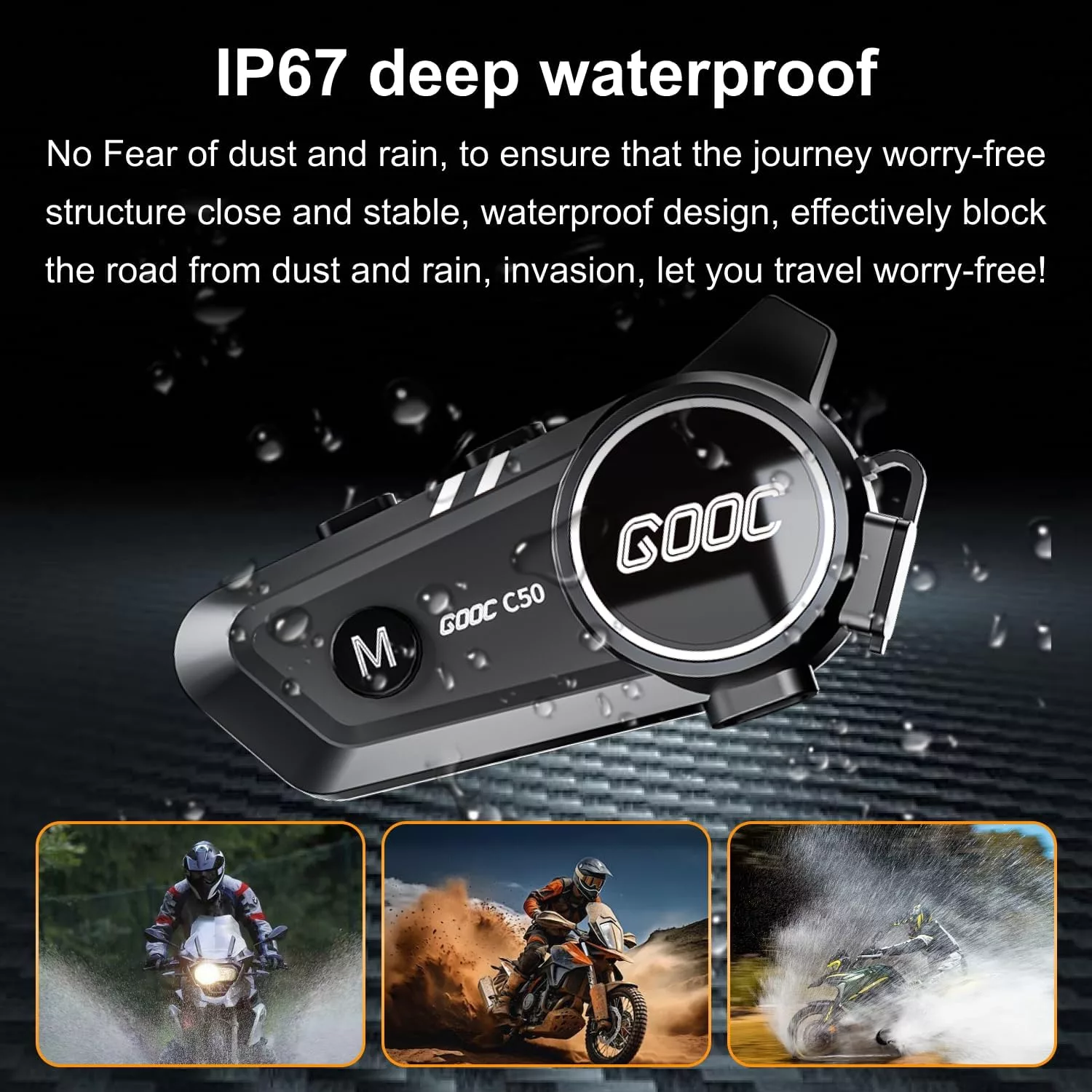 هدست کلاه کاسکت گووک مدل C50