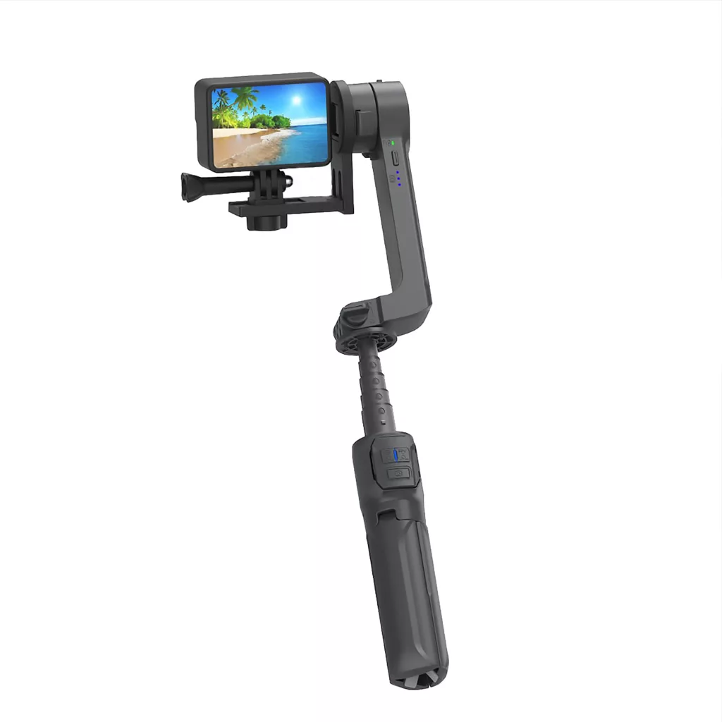 پایه نگهدارنده گوشی موبایل پرودو مدل Porodo 2-Axis Gimbal Stablizer