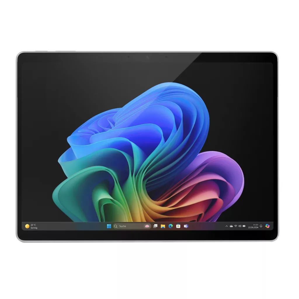 تبلت 13 اینچی مایکروسافت مدل Surface Pro 11-Snapdragon X Elite OLED ظرفیت 512 گیگابایت و رم 16 گیگابایت به همراه کیبورد Surface Pro Copilot و قلم Slim Pen 2
