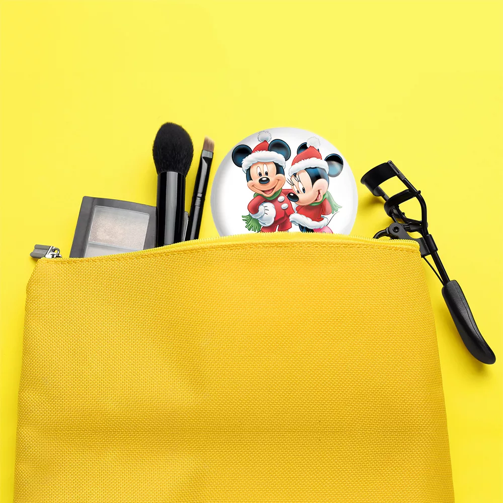 آینه جیبی خندالو مدل میکی موس Mickey Mouse  کد 2420
