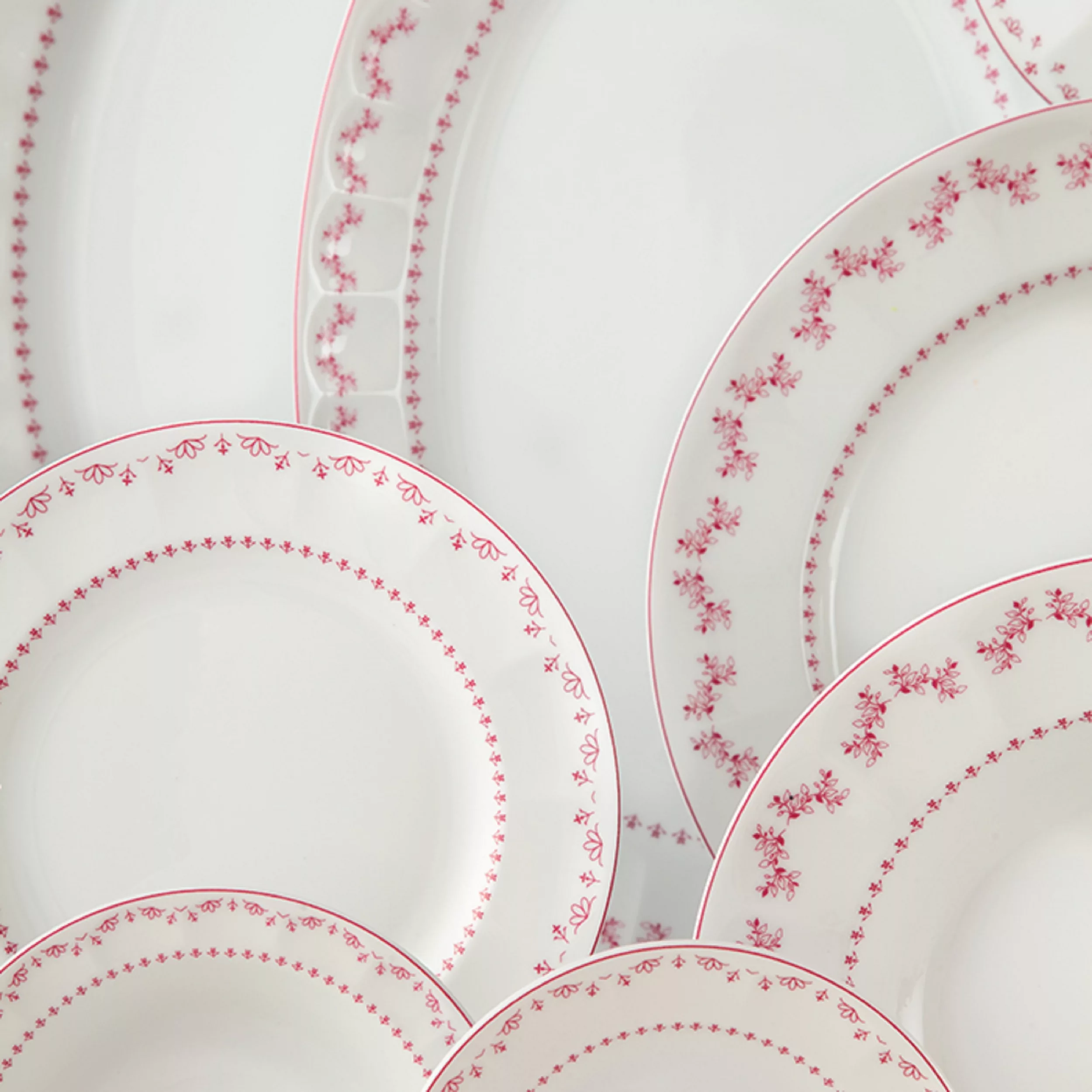 سرویس غذاخوری 29 پارچه 6 نفر چینی زرین ایران مدل فرانسیس سری نئوکلاسیک درجه یک