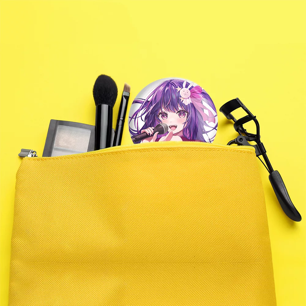 آینه جیبی خندالو مدل آی انیمه اوشی نو کو کد 31222