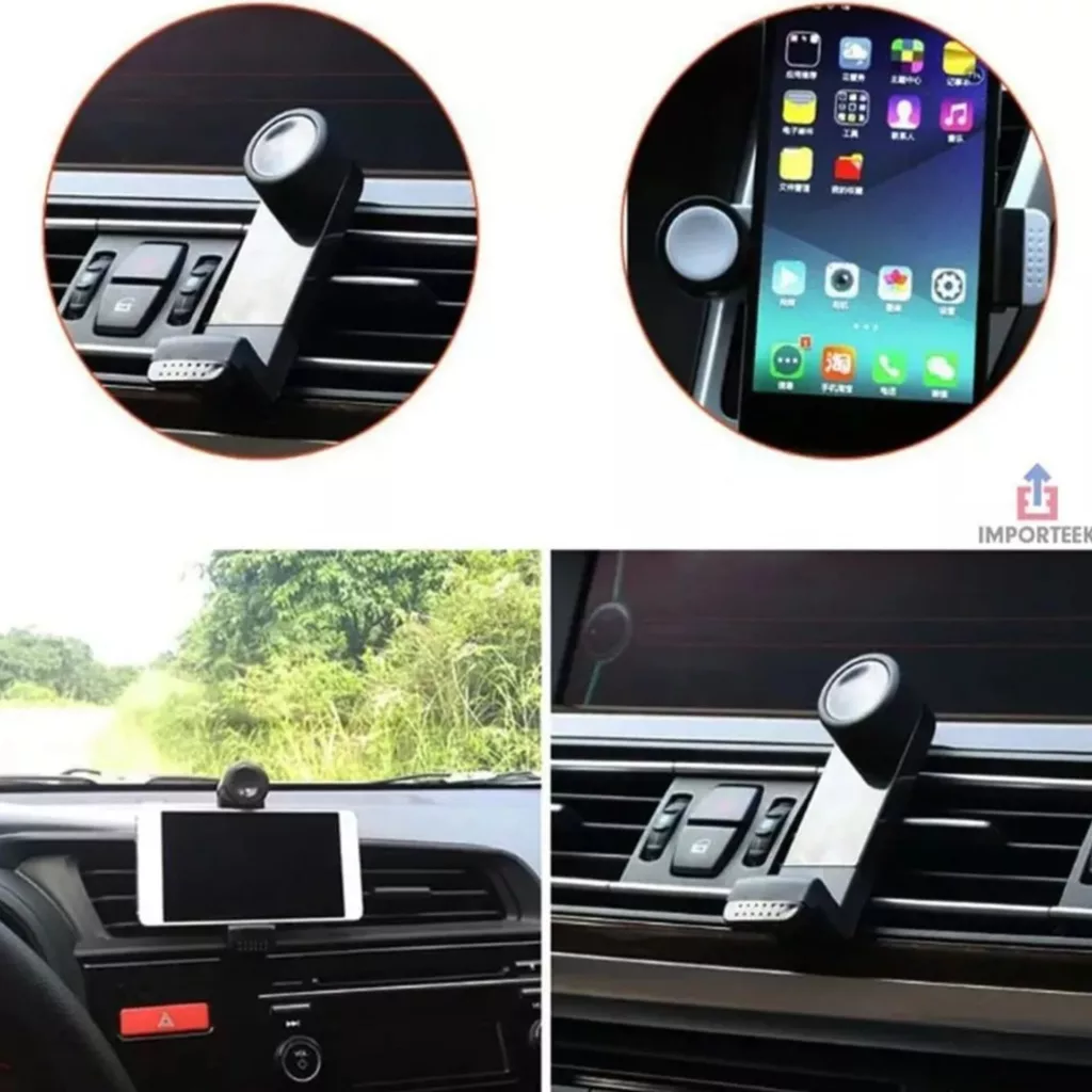 پایه نگهدارنده گوشی موبایل مدل روی دریچه کولر کد 01