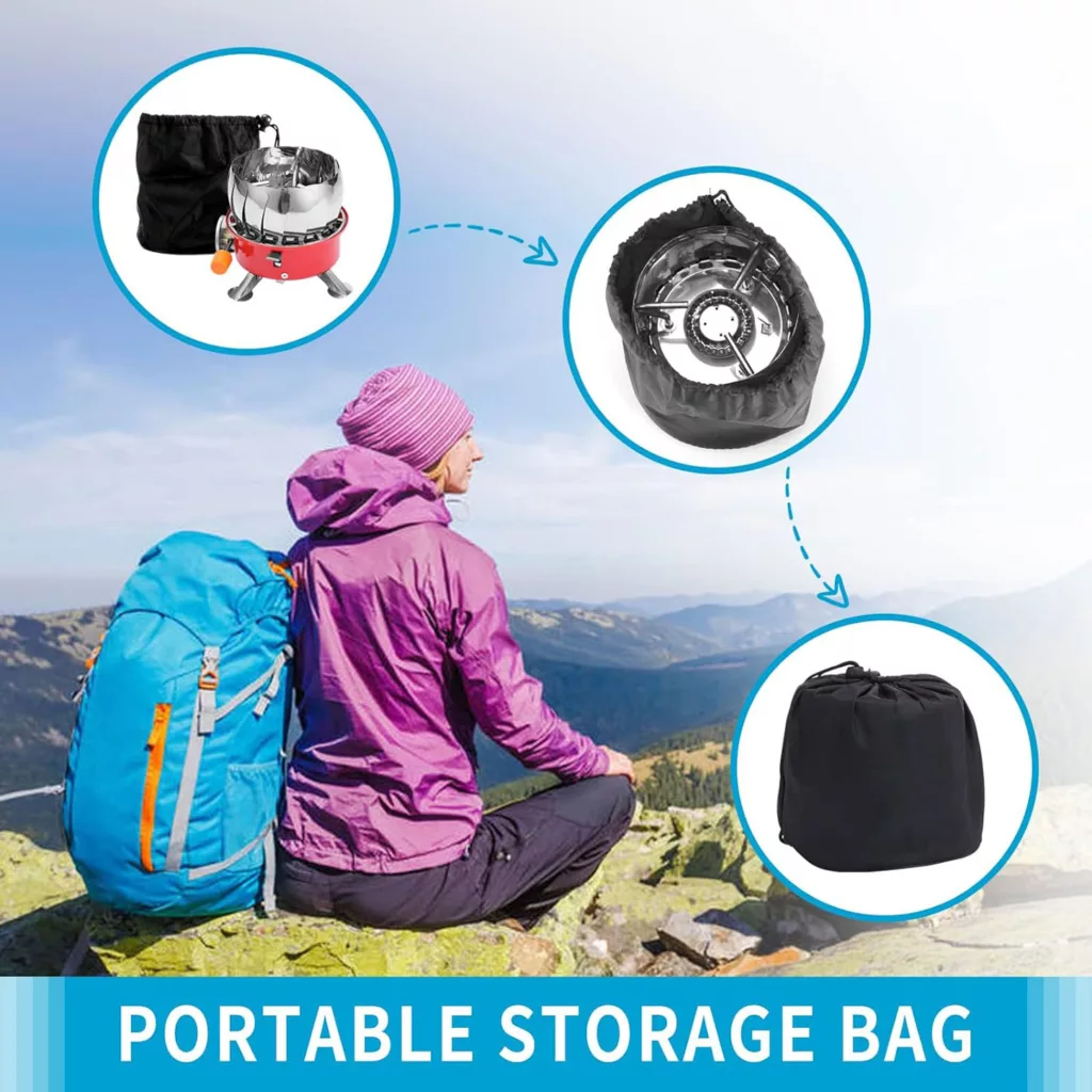 اجاق سفری مونحیل مدل بادگیر دار کد CS-102