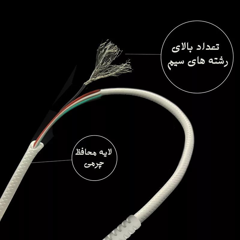 کابل تبدیل USB به USB-C مدل 2.4FAST طول 1 متر