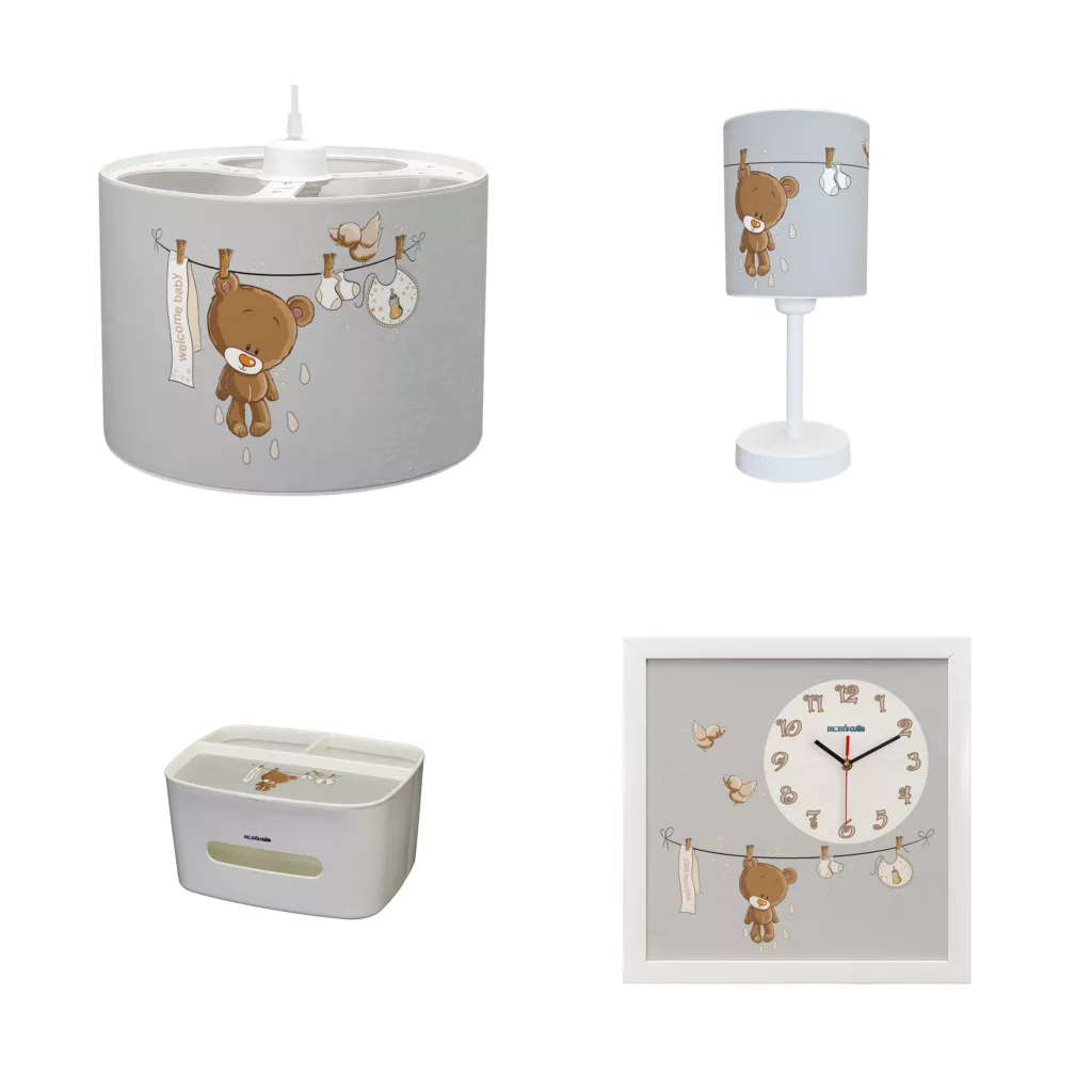 ست لوستر کودک مامز کیوتی مدل PL-62 بسته 4 عددی