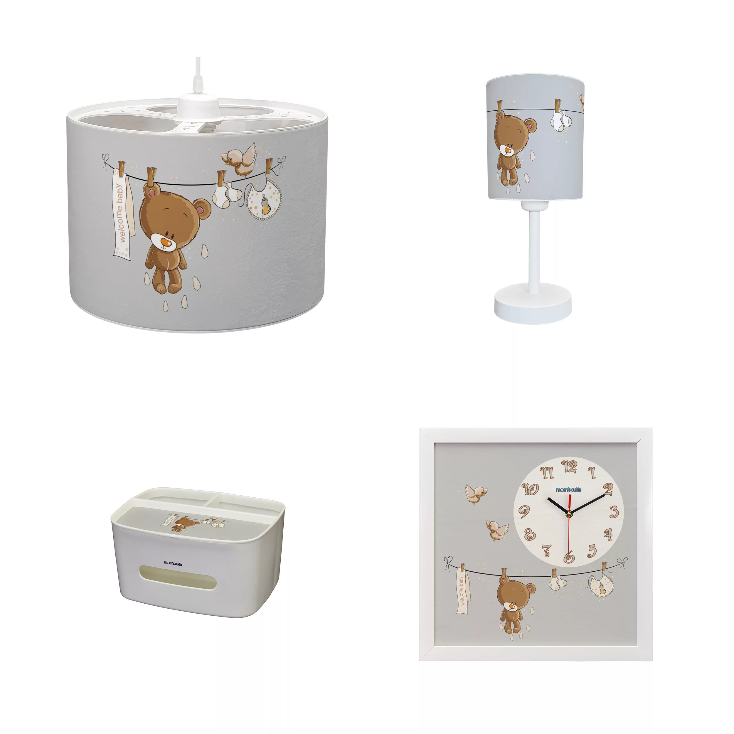 ست لوستر کودک مامز کیوتی مدل PL-62 بسته 4 عددی