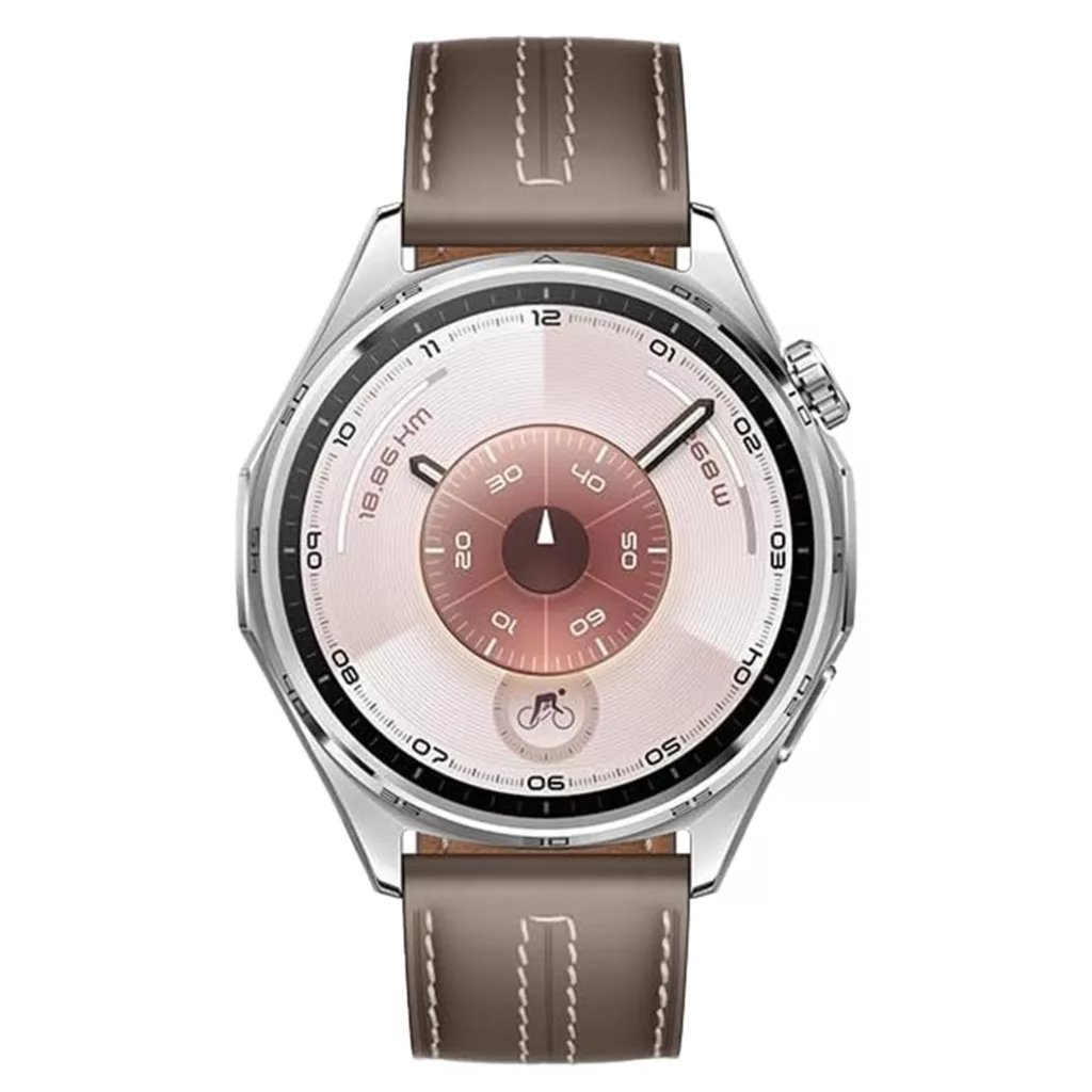 ساعت هوشمند 46 میلی متری هوآوی مدل WATCH GT 6 با بند چرم مصنوعی