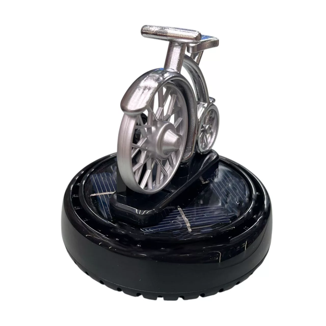 خوشبو کننده خودرو مدل سولار خورشیدی چرخشی طرح دوچرخه نوستالژی کد BLK