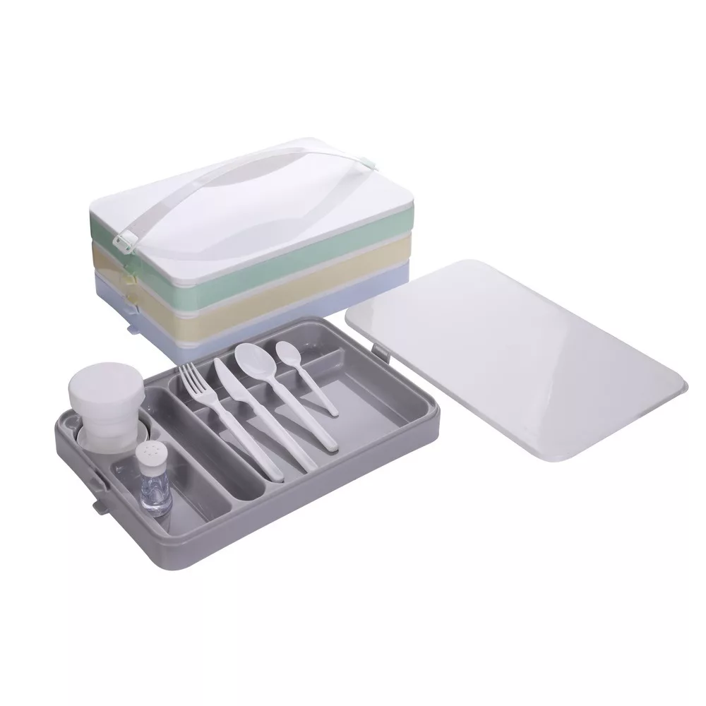 مجموعه ظروف سفری بی ام دی ! مدل پیک نیک کد 1041