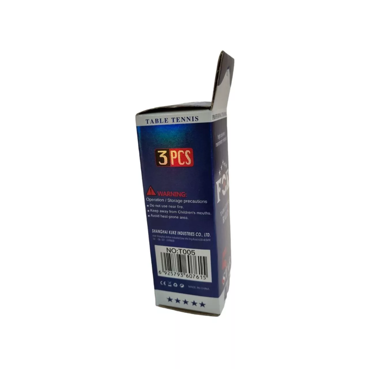 توپ پینگ پنگ فاکس مدل پنج ستاره مجموعه 3 عددی