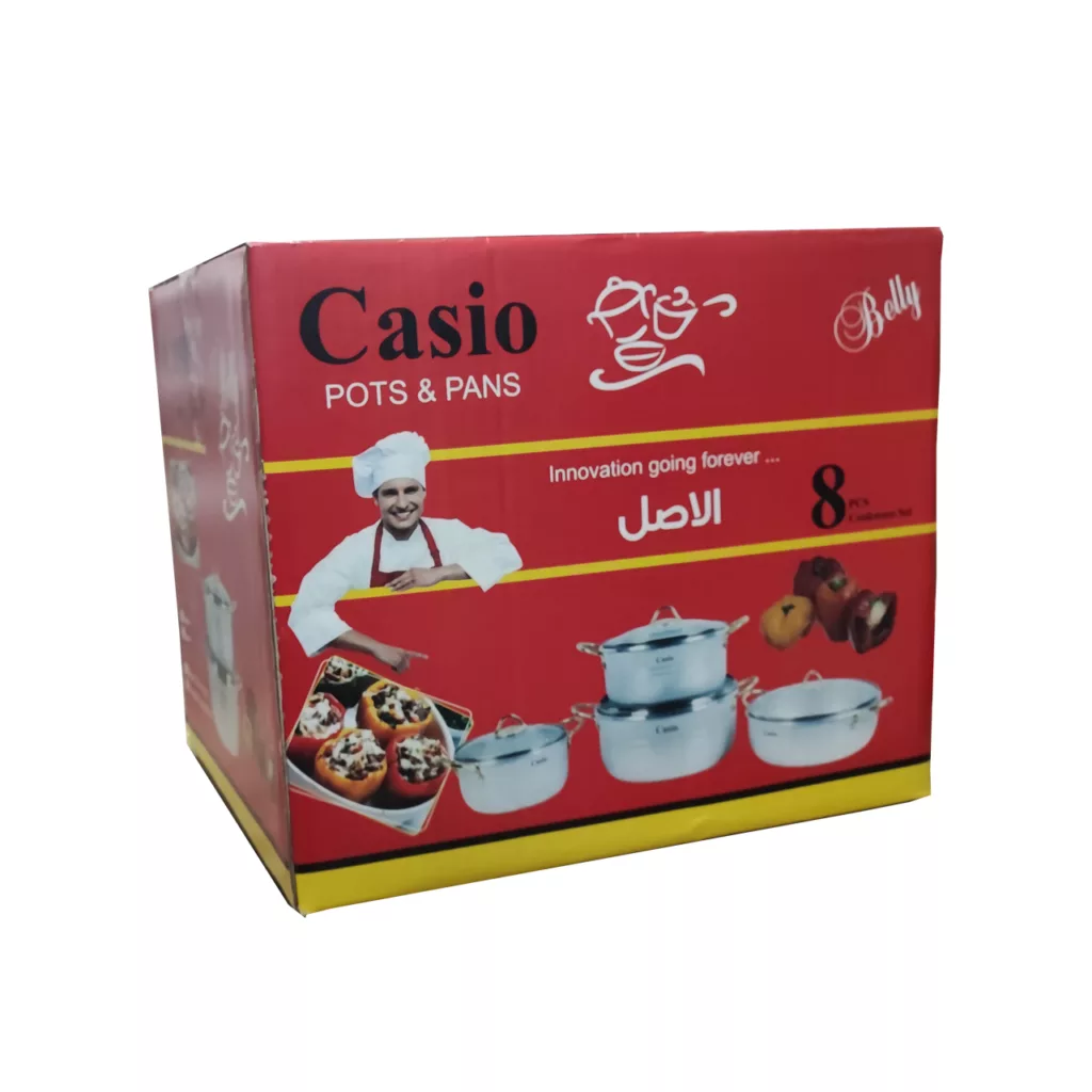 سرویس پخت پز 8 پارچه مدل کاسیو