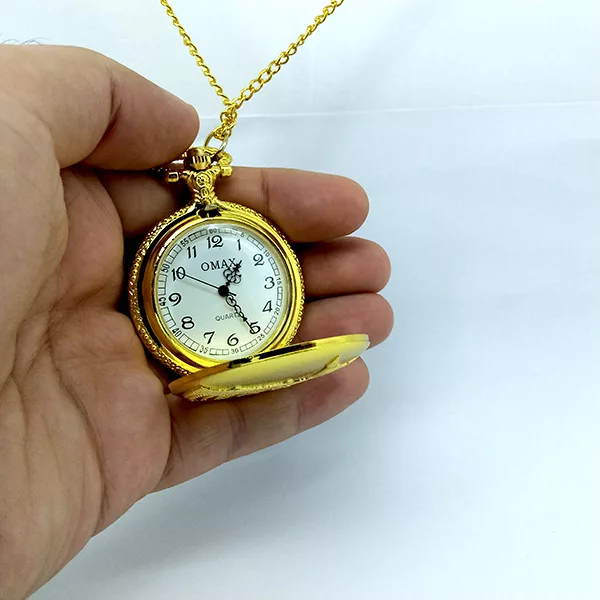 ساعت جیبی عقربه‌ای کوارتز مدل کلاسیک برج کد 2025tala