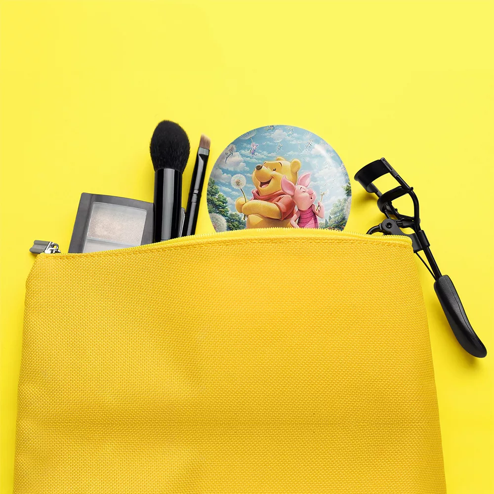 آینه جیبی خندالو مدل خرس پو Winnie The Pooh  کد 1590