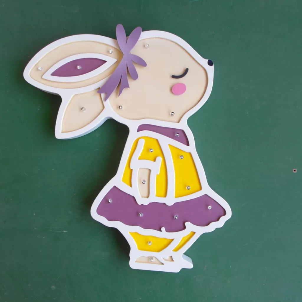 چراغ خواب اتاق کودک مدل خرگوش