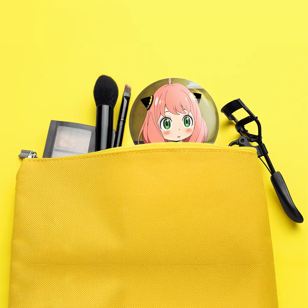 آینه جیبی خندالو مدل آنیا فورجر انیمه اسپای ایکس فمیلی Spy x Family کد 15585